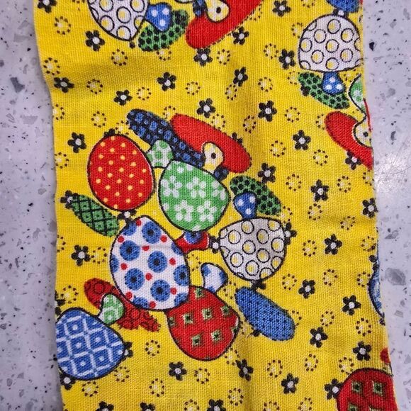 Vintage Retro Mushroom Sash/Head Scarf - Picture 2 of 4